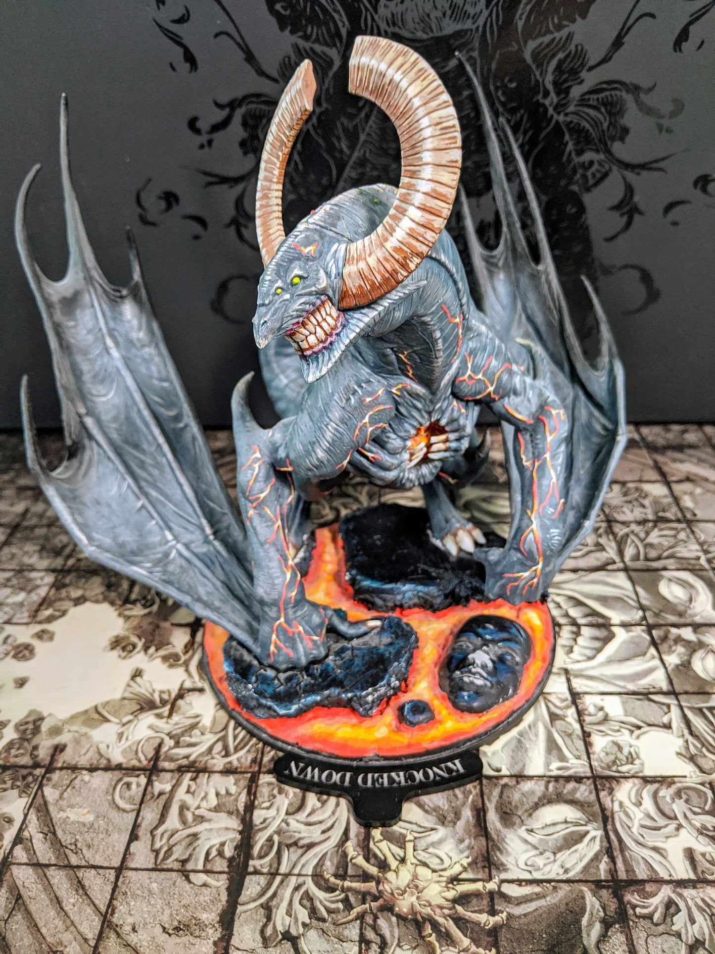 Knocked Down Tokens For Kingdom Death: Monster