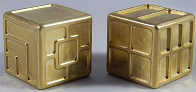 Custom metal dice XLP v1.0 Random Brass Second