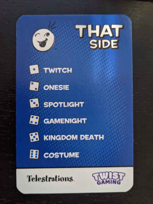 Telestrations: Twist Gaming Promo Card