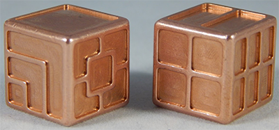 Custom metal dice XLP v1.0 Random Copper Second