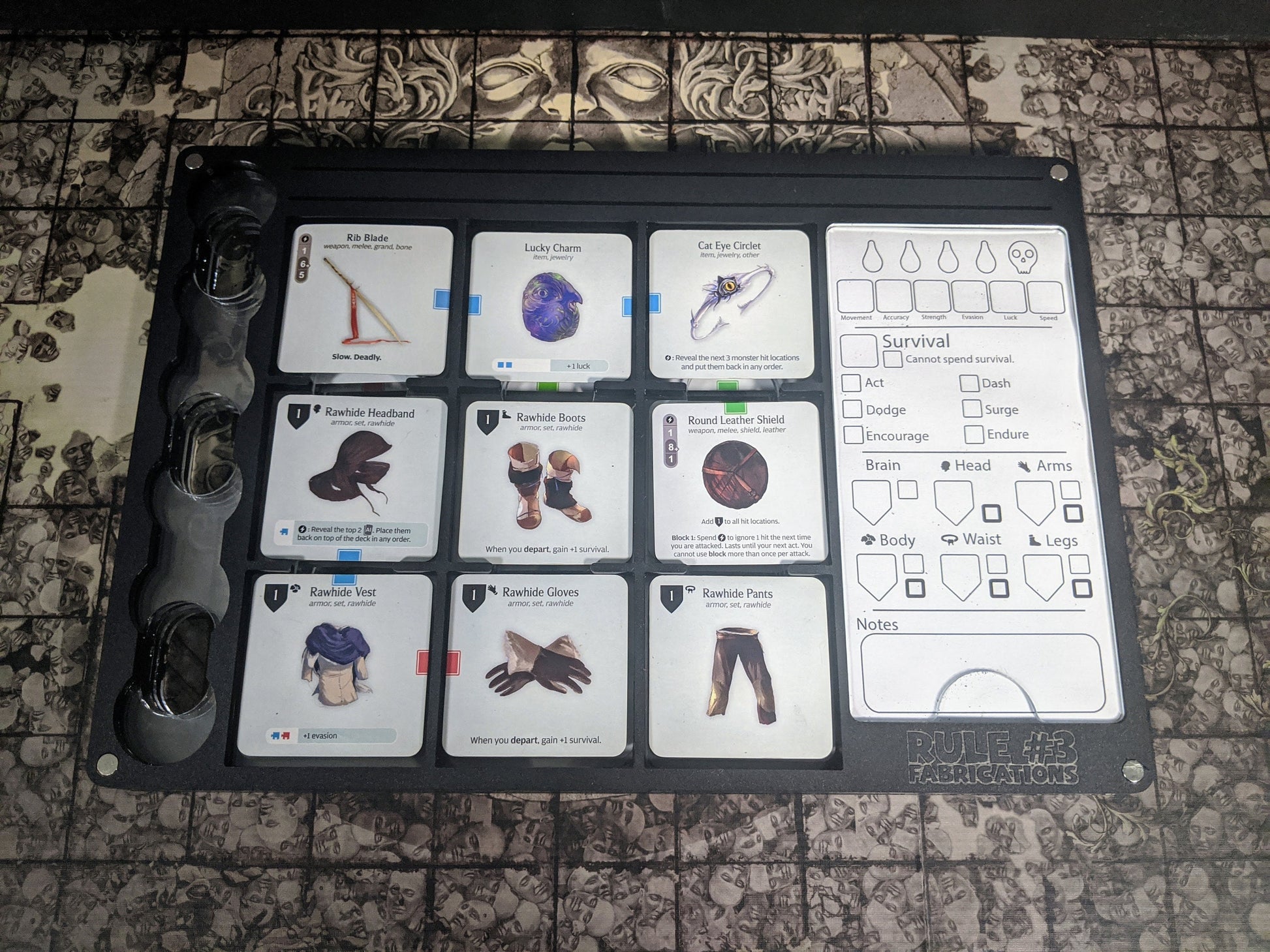 kingdom death monster gear grid Survivor Panels for Kingdom Death: Monster